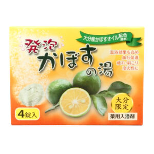 薬用入浴剤 発泡かぼすの湯 4錠入