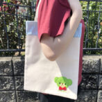 かぼすになりたいくまトートバッグ　使用例