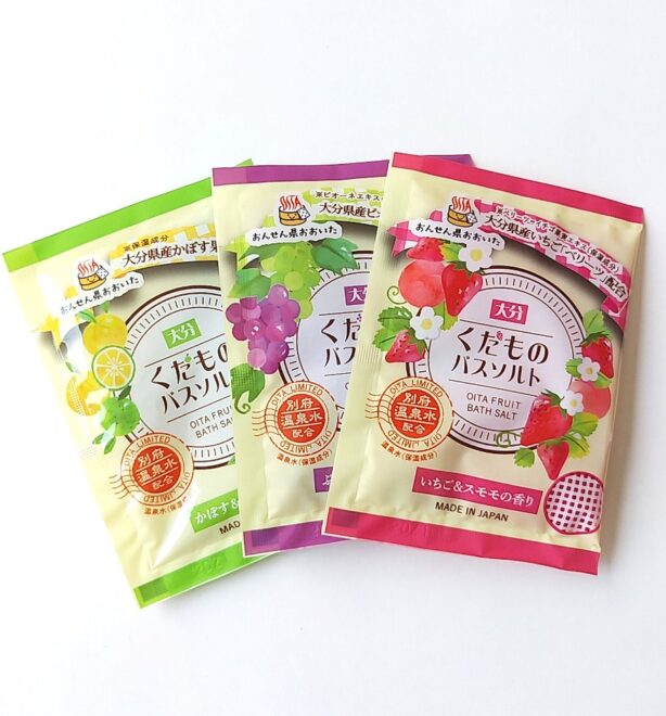 バスソルト　大分県産果物　3種セット　2