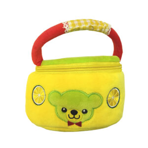 かぼすになりたいくま手提げポーチ