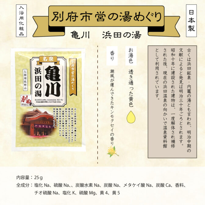 市営湯めぐり亀川