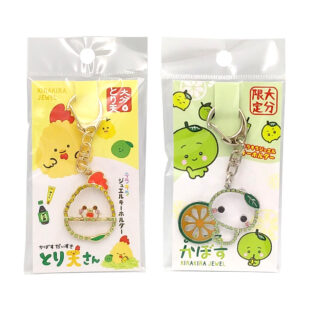 湯あがり本舗オリジナルキャラクター　キラキラジュエルキーホルダー