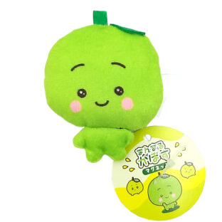 まんまるかぼす　ぬいぐるみマグネット