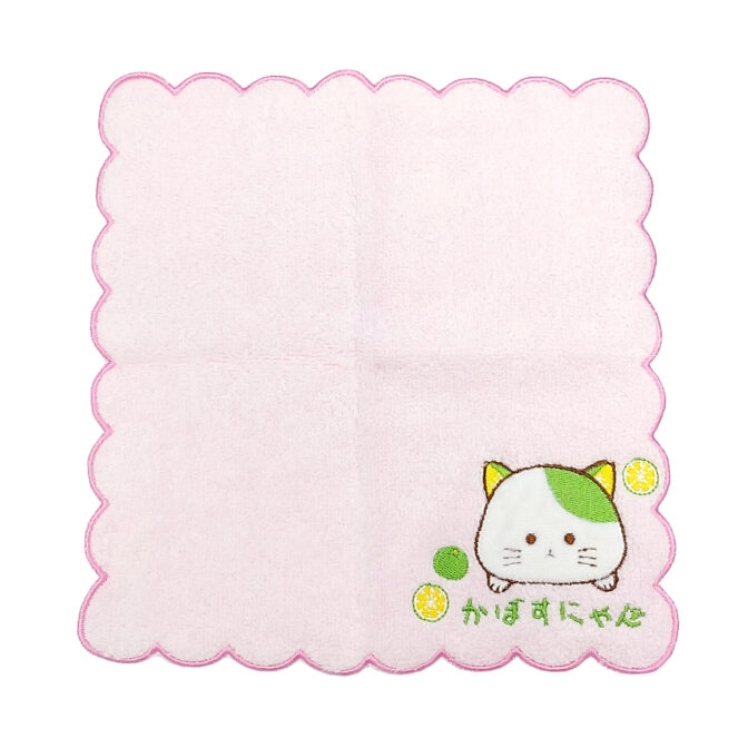 かぼすにゃんふわふわタオル