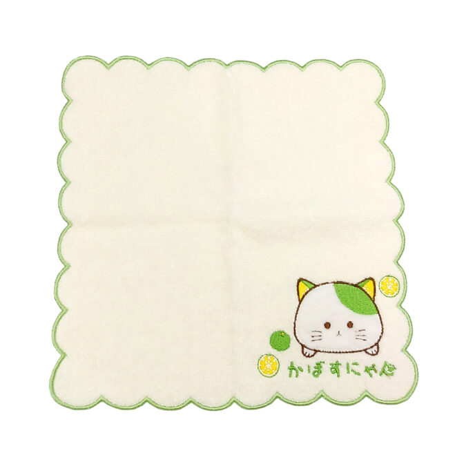 かぼすにゃんふわふわタオル