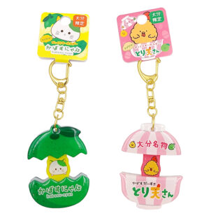 湯あがり本舗オリジナルキャラクター　びっくりキーホルダー