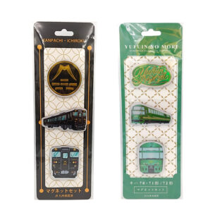 JR九州特急列車　エッチングマグネット