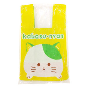 かぼすにゃんニットトートバッグ