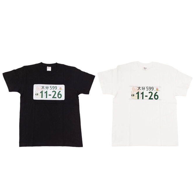 ナンバープレートTシャツ