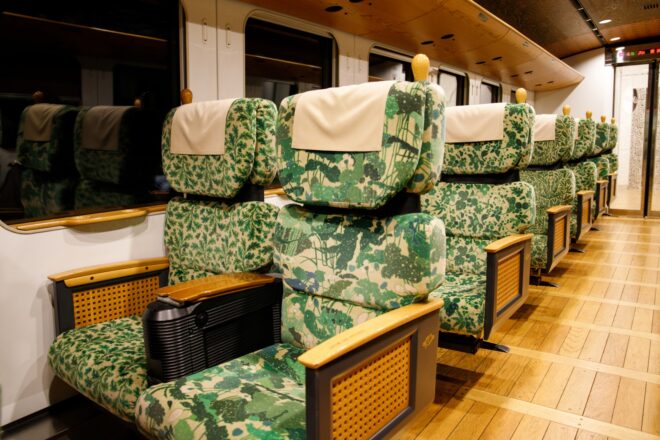 特急ゆふいんの森Ⅲ世の車内