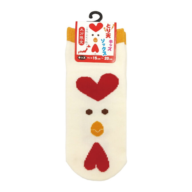 とり天キッズソックス