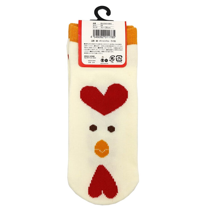 とり天キッズソックス